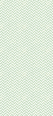 Stor geam Herringbone verde