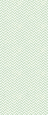 Stor geam Herringbone verde