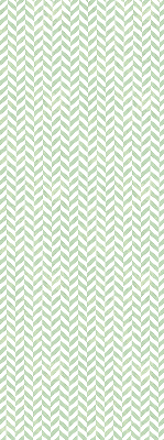 Stor geam Herringbone verde