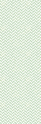 Stor geam Herringbone verde