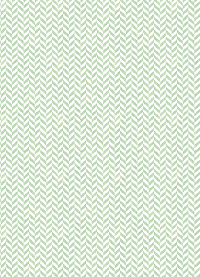 Stor geam Herringbone verde