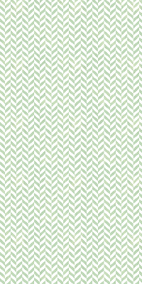 Stor geam Herringbone verde