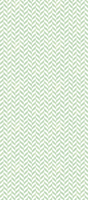 Stor geam Herringbone verde