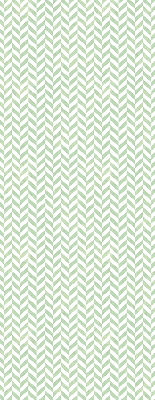 Stor geam Herringbone verde