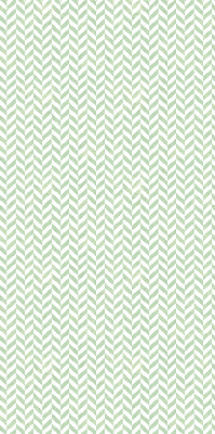 Stor geam Herringbone verde