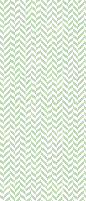 Stor geam Herringbone verde