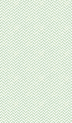 Stor geam Herringbone verde