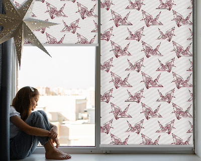 Stor geam Lebede cu origami