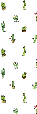 Roleta textila Cacti