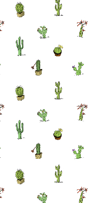 Roleta textila Cacti