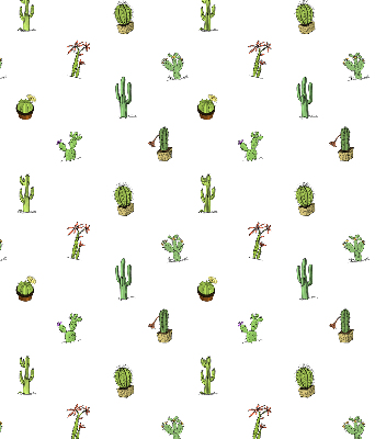 Roleta textila Cacti