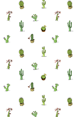 Roleta textila Cacti