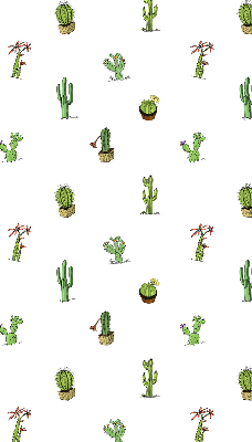 Roleta textila Cacti