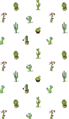 Roleta textila Cacti