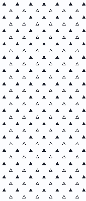Roleta textila Triunghiuri