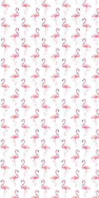 Roleta geam Flamingos