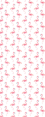 Roleta geam Flamingos