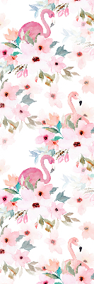 Roleta Flamingo printre flori