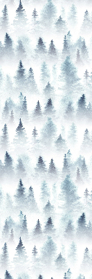 Roleta textila Pădure în ceață