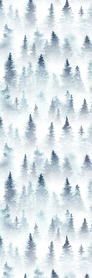 Roleta textila Pădure în ceață