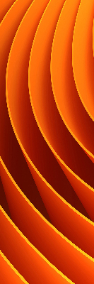 Roleta textila Abstracția portocalie