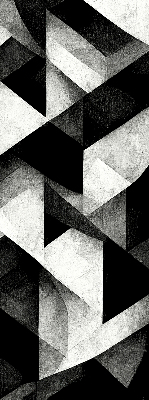 Roleta textila Triunghiuri în abstractizare