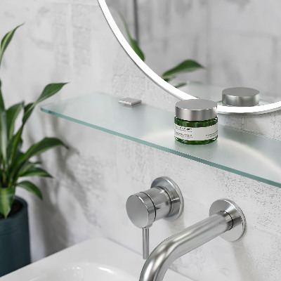 Raft baie perete semitransparentă