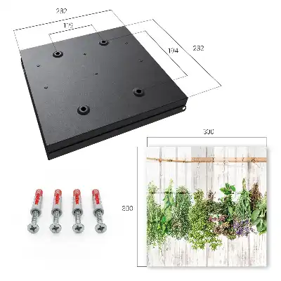 Ierburi uscate în stil rustic