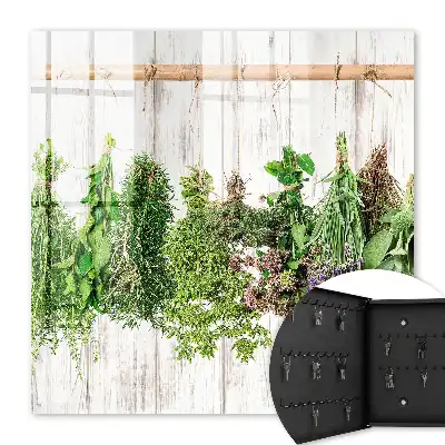 Ierburi uscate în stil rustic