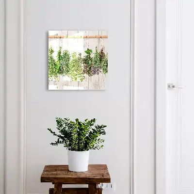 Ierburi uscate în stil rustic