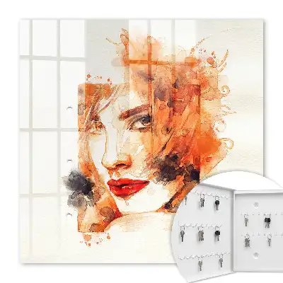 O acuarelă feminină plină de energie