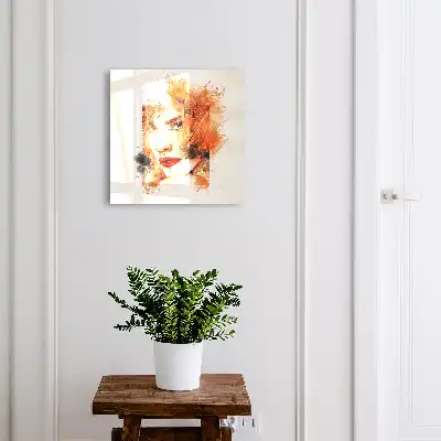 O acuarelă feminină plină de energie