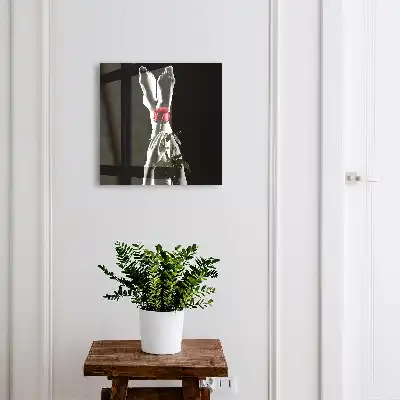 Eleganța unui trandafir în alb și roșu