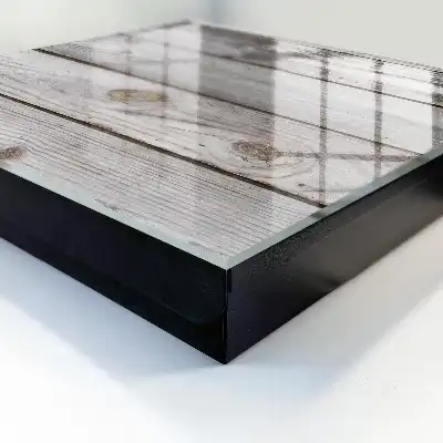 Textura lemnului creează un spațiu confortabil