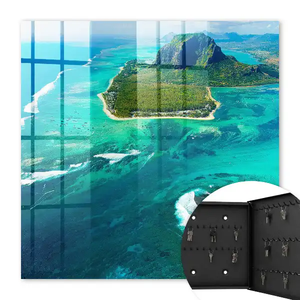 Paradis tropical cu un ocean turcoaz