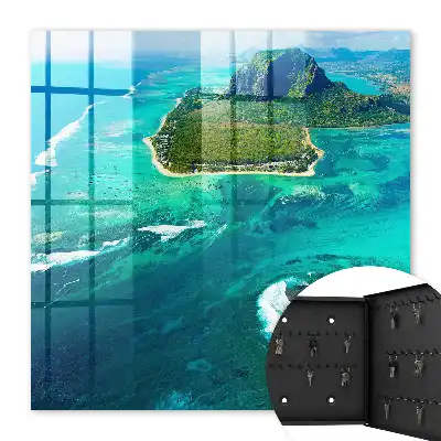 Paradis tropical cu un ocean turcoaz