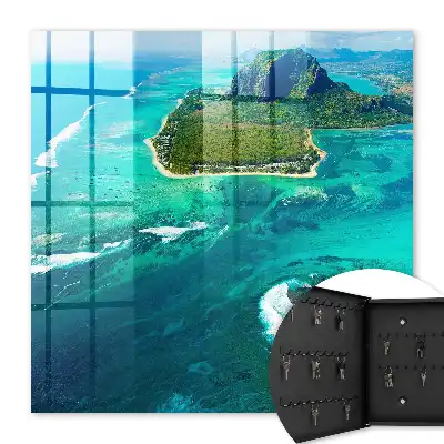 Paradis tropical cu un ocean turcoaz