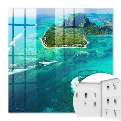 Paradis tropical cu un ocean turcoaz