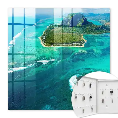 Paradis tropical cu un ocean turcoaz