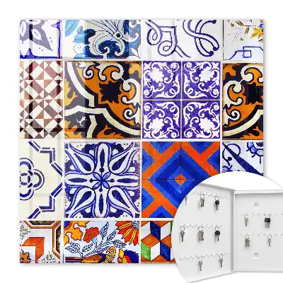 Plăci colorate inspirate din tradiții