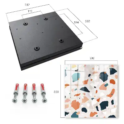 Haos colorat într-un stil abstract