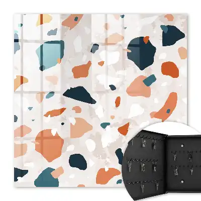 Haos colorat într-un stil abstract