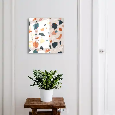 Haos colorat într-un stil abstract
