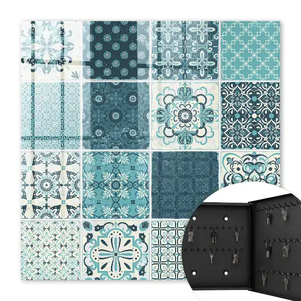 Mozaic retro cu modele geometrice