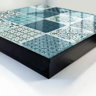 Mozaic retro cu modele geometrice