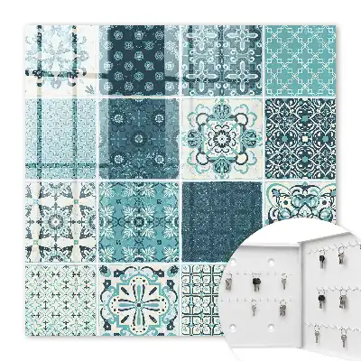 Mozaic retro cu modele geometrice