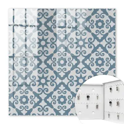 Eleganță geometrică în nuanțe de albastru