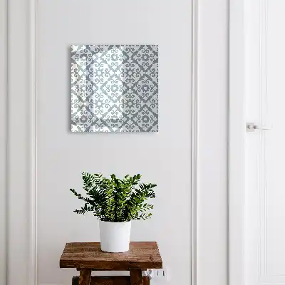 Eleganță geometrică în nuanțe de albastru