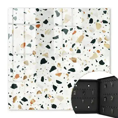 Model terrazzo în nuanțe naturale