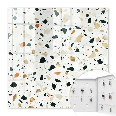 Model terrazzo în nuanțe naturale
